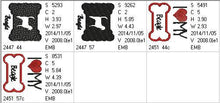 Load image into Gallery viewer, Dogs Silhouette Combo