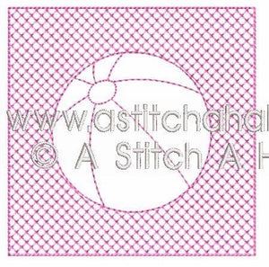 Akachan Baby Trapunto Tote and Quilt Blocks
