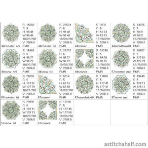 Antique Snowflake 03